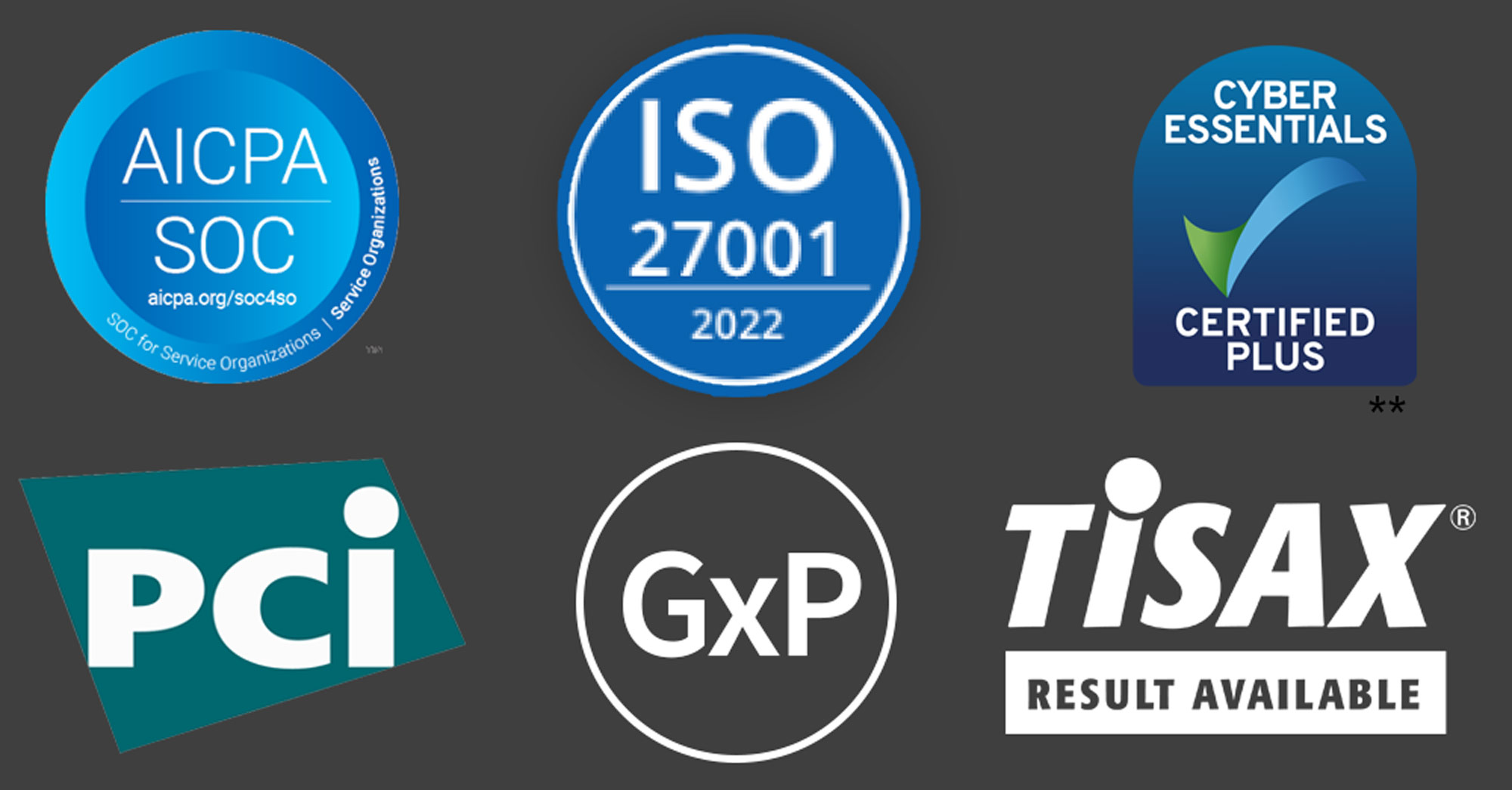 Cyber Essentials Certification badges